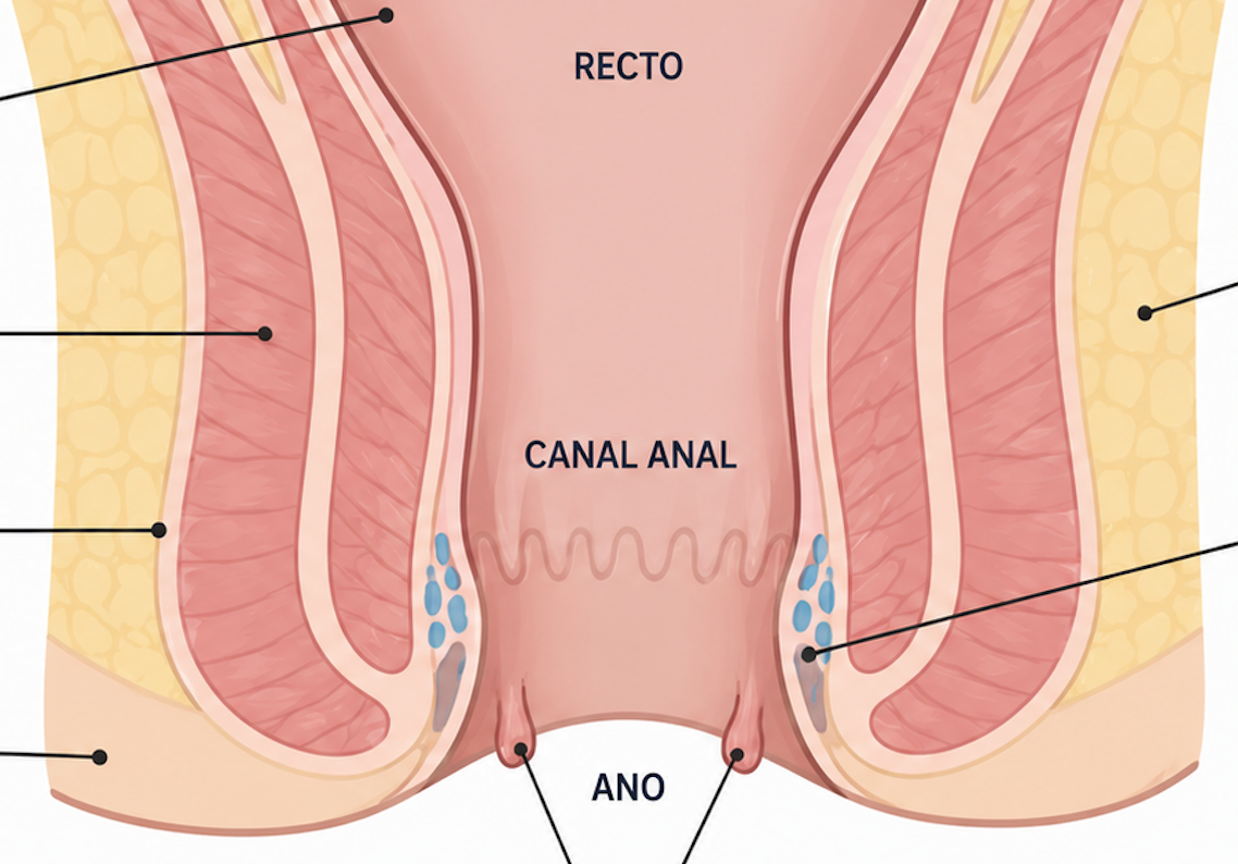 Anal skin tags — specialist treatment Almería